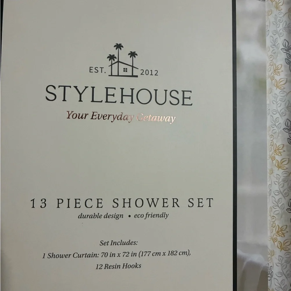 Boho Floral Shower set